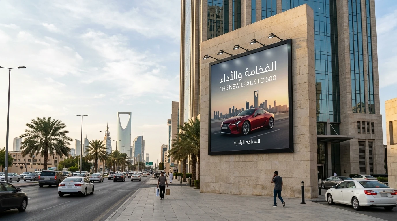 Wall-Mounted Advertisements