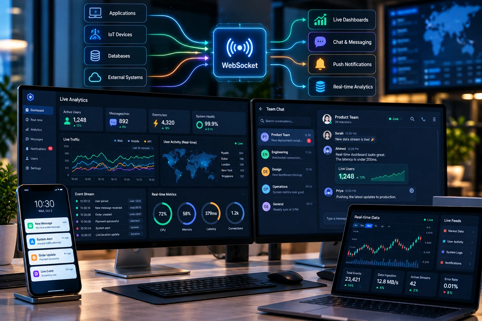 Real-Time Dashboards